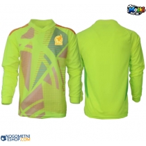 Moški Nogometni dresi Mehika Vratar Gostujoči Copa America 2024 Dolgi Rokav